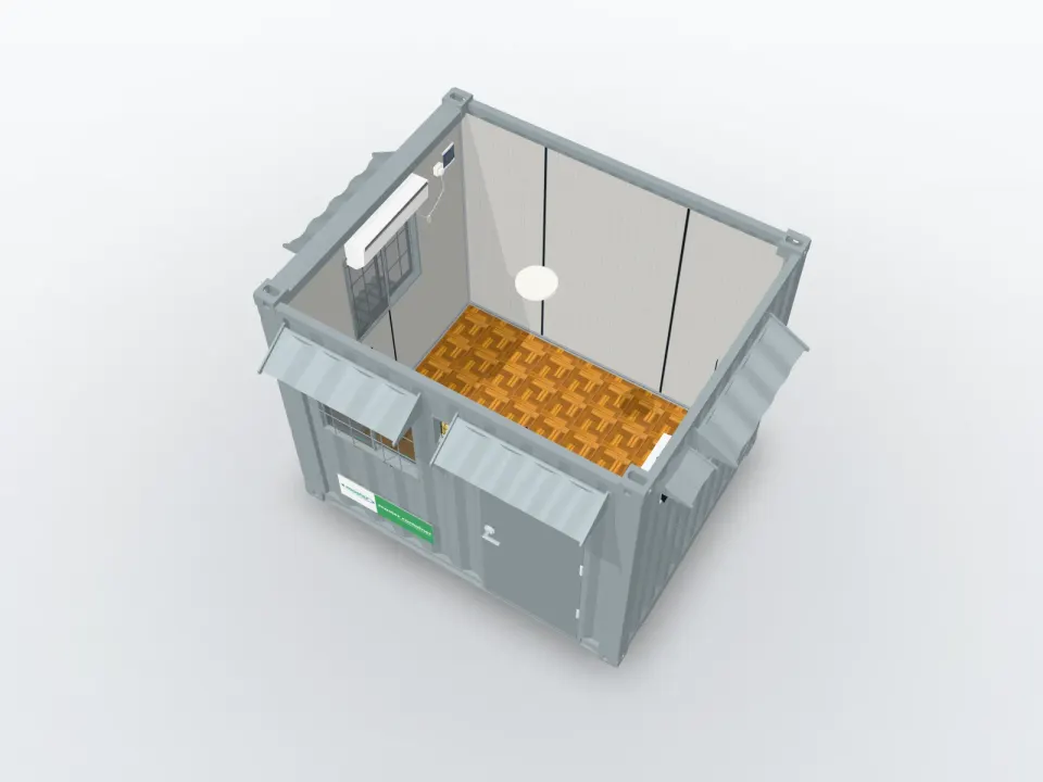 Kantor Container 10ft  — foto 3