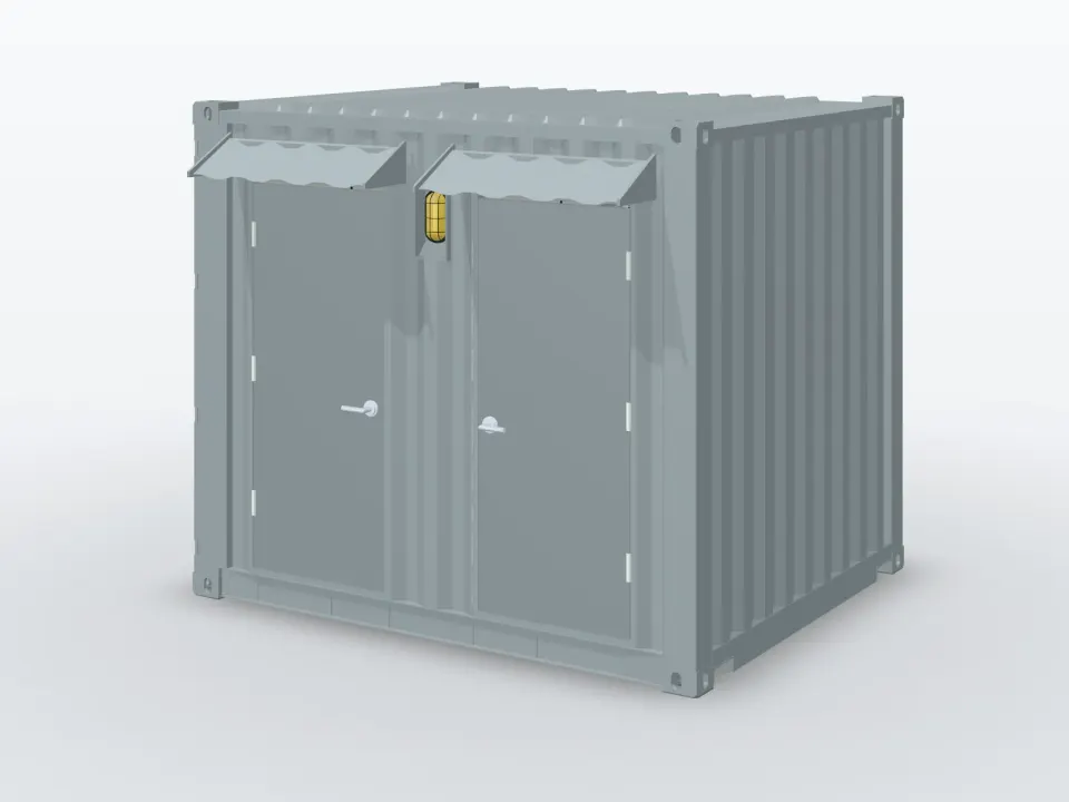 Toilet Container 10ft 2 Bilik — foto 1