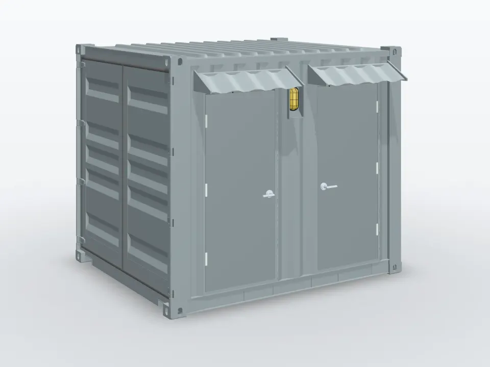 Toilet Container 10ft 2 Bilik — foto 2